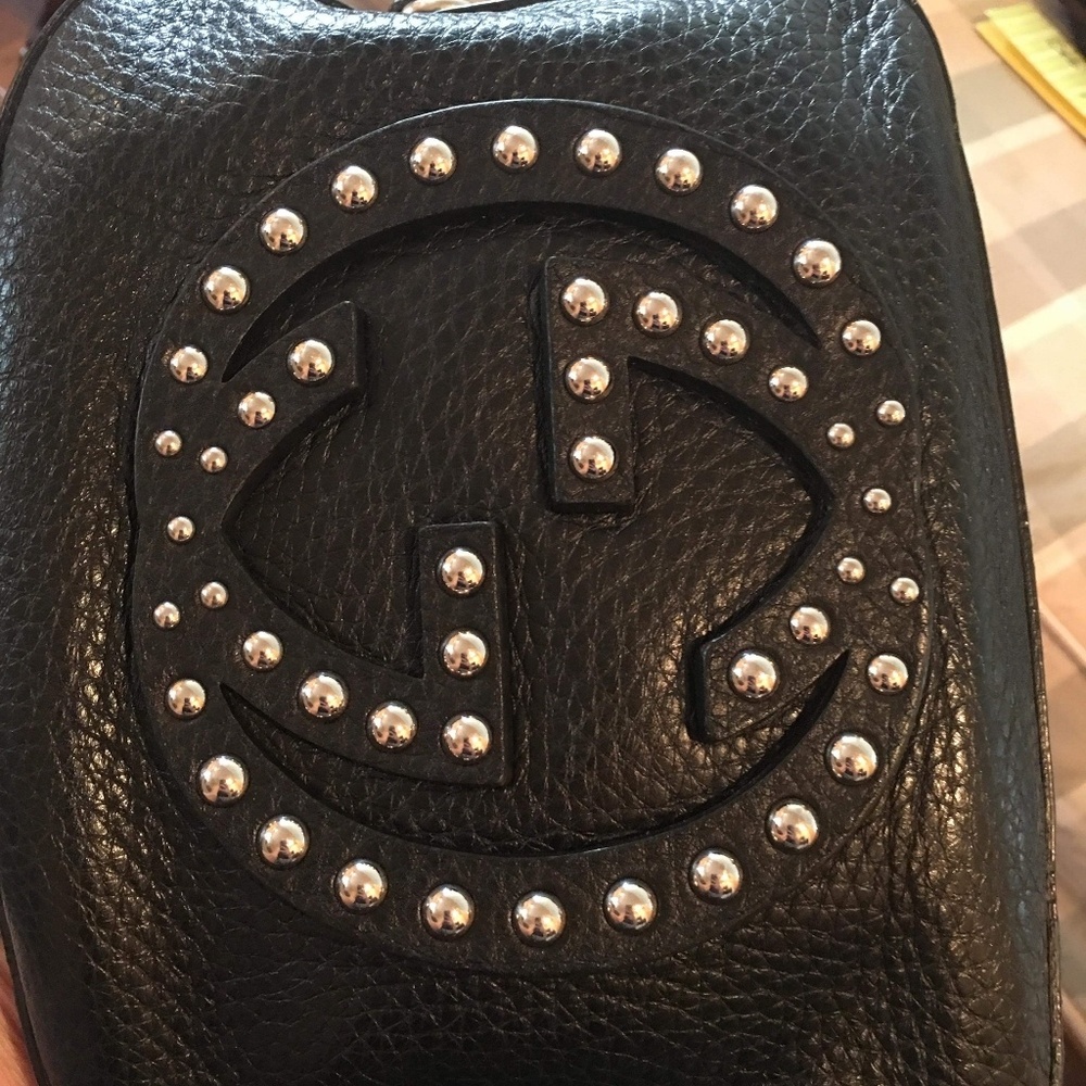 Gucci Studded Soho Disco bag.